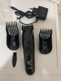 King C. Gillette Kit Regolabarba Uomo Nero