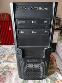 PC fisso con case cooler master