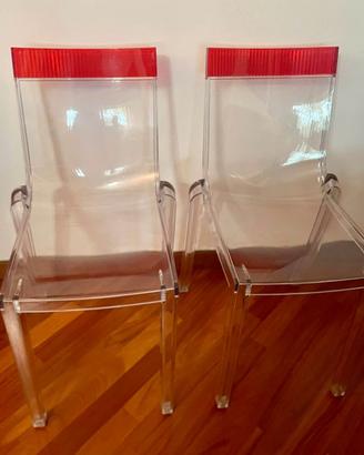 Kartell 2 Sedie Hi-Cut di Philippe Starck
