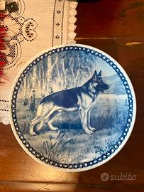 Piatto collezione Lekven Pastore Tedesco