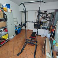 Power Tower Multifunzione con Panca
