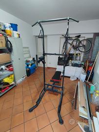 Power Tower Multifunzione con Panca