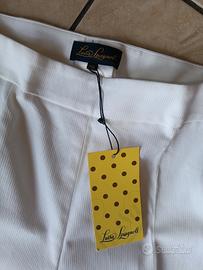 pantaloni donna bianchi 