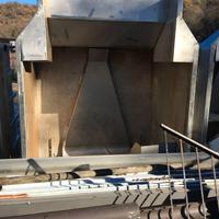 Grande vasca in acciaio inox - rinforzata