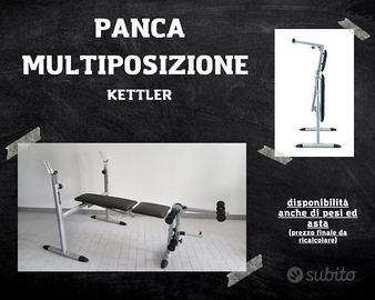 Panca per Pesistica KETTLER