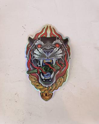 Adesivo Community Tattoo Artists Ink Tiger Moda 