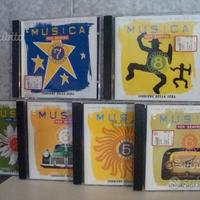 Cd musica per sempre 2.3.5.6.7.8 nuovi