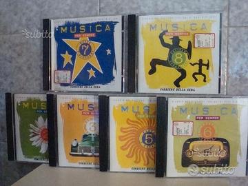 Cd musica per sempre 2.3.5.6.7.8 nuovi