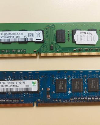 Schede RAM DDR3 2GB