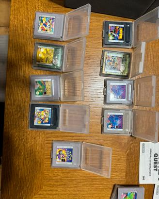 Giochi game boy game boy color game boy advance