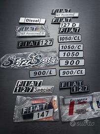 targhette fiat 127