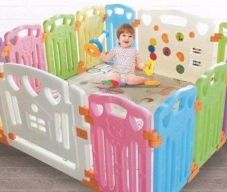 Baby Vivo Cancelletto Box di Plastica con Porta -