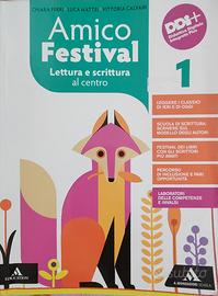 "Amico Festival" libro italiano scuole medie