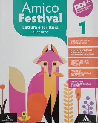 "Amico Festival" libro italiano scuole medie