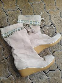 scarpe+giacca pelle donna 