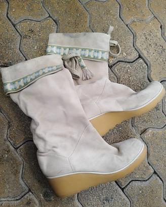 scarpe+giacca pelle donna 