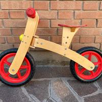 BICICLETTA BIMBO 1-3 ANNI IN LEGNO