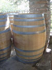 3 BOTTI BARRIQUE IN ROVERE FRANCESE 225 LT