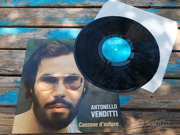Lp 33 giri Antonello Venditti , Canzone d'autore 