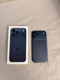 Iphone 17 pro max 256 blu