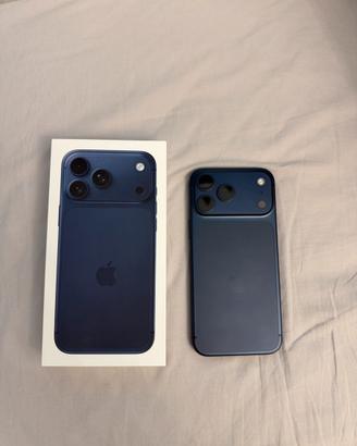 Iphone 17 pro max 256 blu
