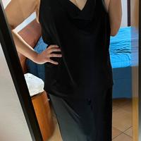 Completo in raso sartoria fatto a mano tg62/64IT