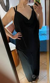 Completo in raso sartoria fatto a mano tg62/64IT