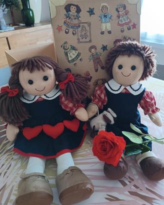 Coppia bambole San Valentino 