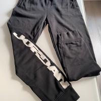 Pantaloni lunghi NikeJordan ragazzo cotone garzato