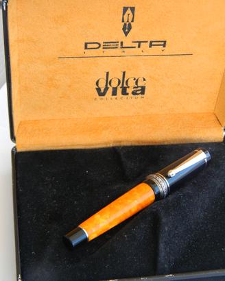 STILOGRAFICA DELTA DOLCE VITA ORANGE LIMITED EDITI