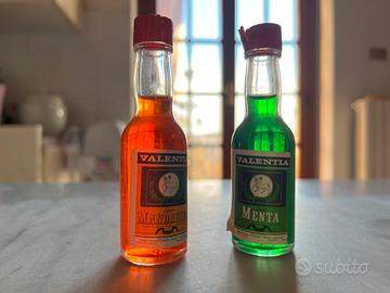 Liquori mignon valentia  Menta e Mandarino