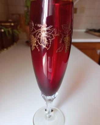 servizio di bicchieri in cristallo 