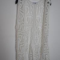 Cardigan donna bianco