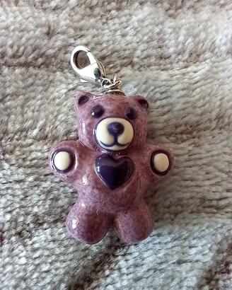 THUN Charm orsetto Teddy viola 