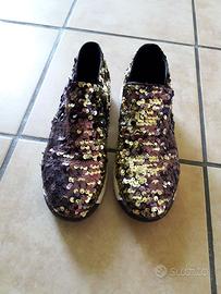 Scarpe donna con paillettes