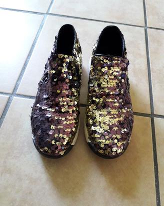 Scarpe donna con paillettes
