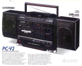Boombox JVC PC-V2 Hyper-Bass Sound EQ CD