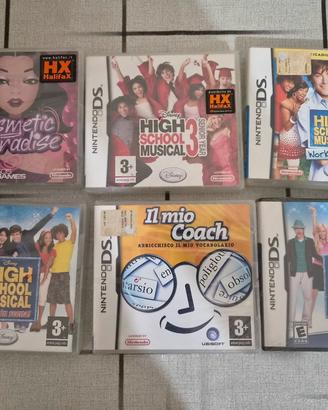 Lotto 6 giochi Nintendo DS