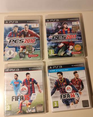 Lotto di 4 giochi  PlayStation  3 