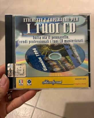 Cd per fare etichette/copertine Cd