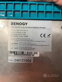 Batteria litio e caricabatterie