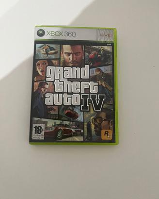 Grand thef auto IV Xbox 360 (Edizione :Germania)