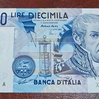 DIECIMILA 10000 LIRE VOLTA SOSTITUTIVA XH q FDS