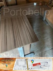 Codice: 266928 SCRIVANIA ANGOLARE COLORE ROVERE (