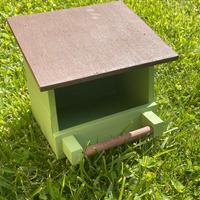 Casetta Mangiatoia Uccelli Legno