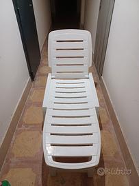 lettino mare piscina giardino Grandsoleil