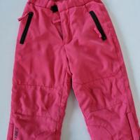 pantalone bambina neve 2 anni 
