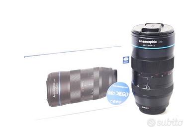 OBIETTIVO SIRUI 75 MM F/1.8 ANAMORPHIC 1.33X. FUJI