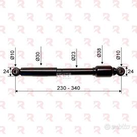 Ammortizzatore repulsore al-ko 120sr