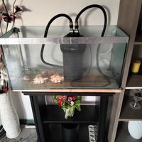 Acquario con pompa anche mobiletto